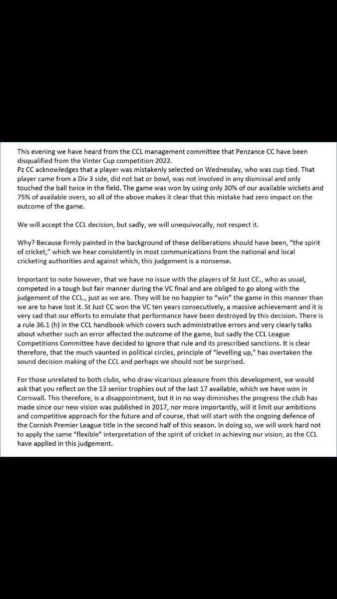 Penzance Cricket Club tweet media