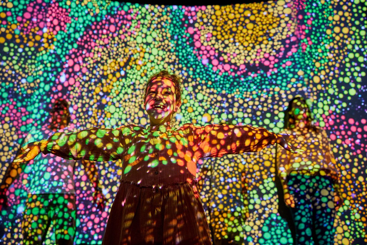 MusHistoryNSW's tweet photo. There’s one more week to catch the multi-sensory digital installation 'Walking through a Songline' at the #MuseumofSydney. Open daily until 17 July, free entry. Pre-book your tickets https://t.co/LxEkhf03d9 #NAIDOC2022 #NAIDOCWeek2022 https://t.co/AtcoZEi2rW