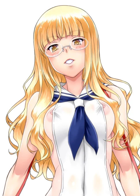 ワイの描いたペリーヌさんも見て…(再掲)( ˘ω˘) 