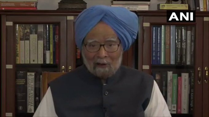 ndtv's tweet photo. "Deeply shocked by the tragic attack on my friend former Japanese Prime Minister #ShinzoAbe. My prayers are with him and family," says former Prime Minister and Congress leader Dr Manmohan Singh | reported by news agency ANI https://t.co/lh74Ur2OTA