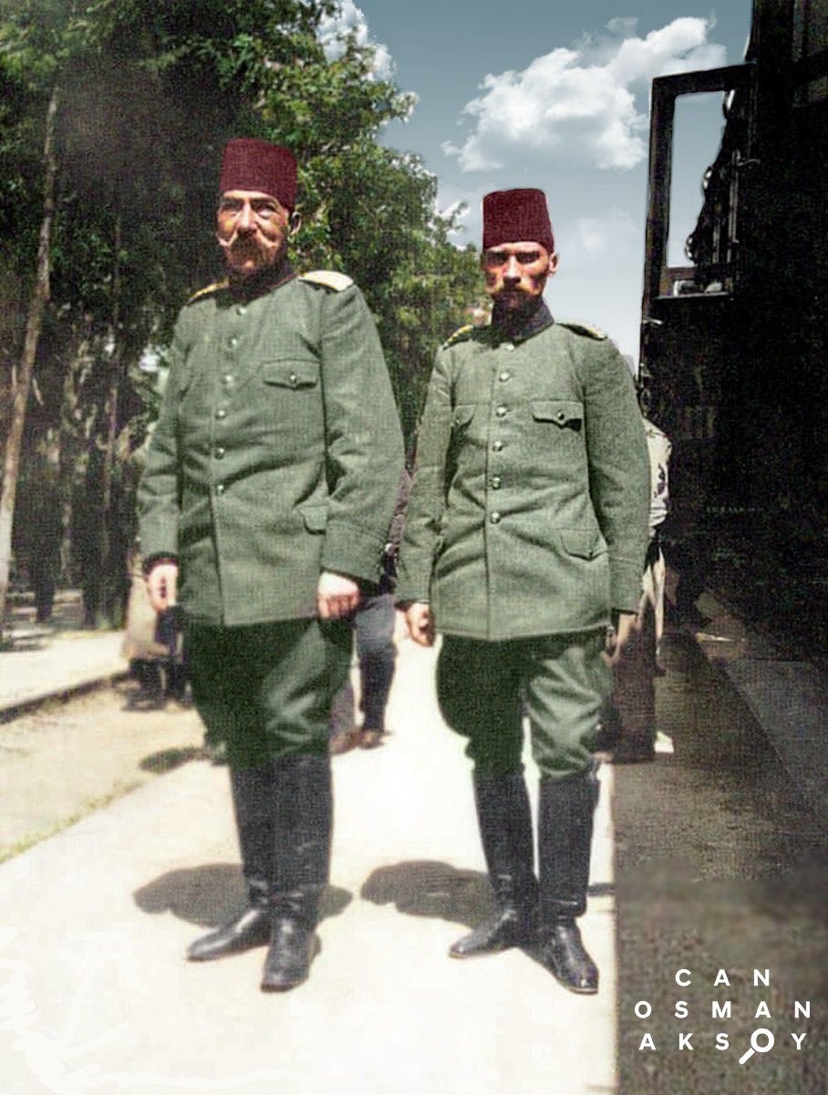 Güne genç Mustafa Kemal ile başlayalım. Yaşa Mustafa Kemal Paşa yaşa….