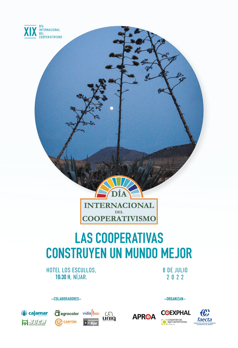 Coexphal's tweet photo. ¡Llegó el día! Hoy nos encontramos en Los Escullos para celebrar junto a nuestras empresas asociadas y @APROA_AOP @CoopsAgroAND @FAECTA_ @Cajamar @Agrocolor #VidaMar @GrupoUniq #SUCA @ayto_nijar el Día Internacional del Cooperativismo. #CoopsDay https://t.co/PMIuzkXHKf