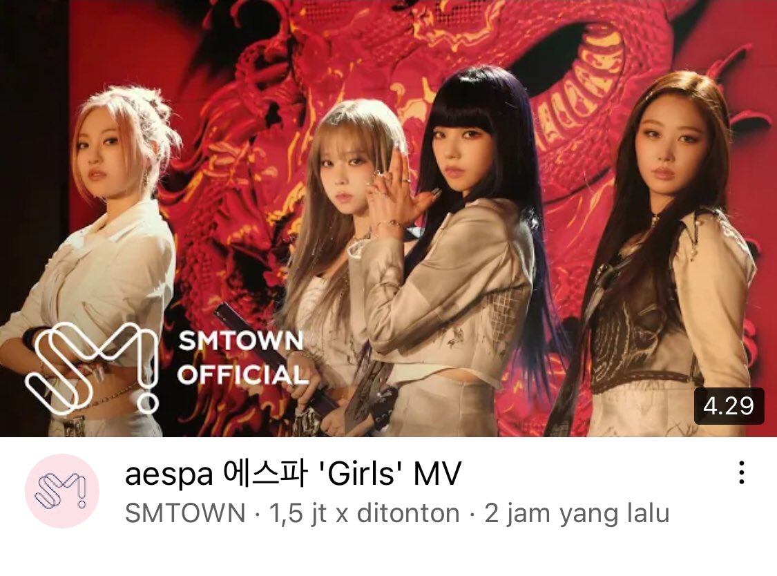 CONGRATULATIONS AESPA for your great comeback with #Girls! ❤️‍🔥 i know it will be very successful comeback since i saw the mv and heard the song🔥 YOU ALL THE BEST GIRLS