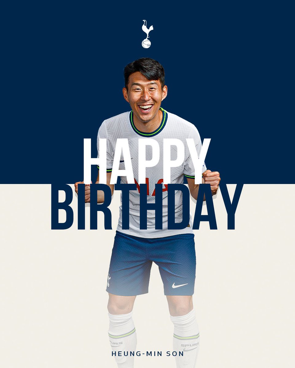 Happy Birthday, <a href="/Sonny7/">Son Heung-min</a>! 🙌

Have a great day 💙
