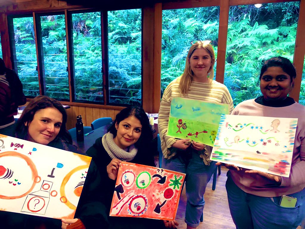 Alexis Minchaca (@aminchacaacosta) on Twitter photo It’s been an insightful and fun last two days at the #CCISTARetreat2022.
Have a look at our masterpieces 🙃😉 #PaintYoutThesis <a href="/PorterGeorgia/">Georgia Porter</a> @Anya_Jensen1 <a href="/lakshikakee1/">Lakshika Keerthirathna</a> It’s been an insightful and fun last two days at the #CCISTARetreat2022.
Have a look at our masterpieces 🙃😉 #PaintYoutThesis <a href="/PorterGeorgia/">Georgia Porter</a> @Anya_Jensen1 <a href="/lakshikakee1/">Lakshika Keerthirathna</a>