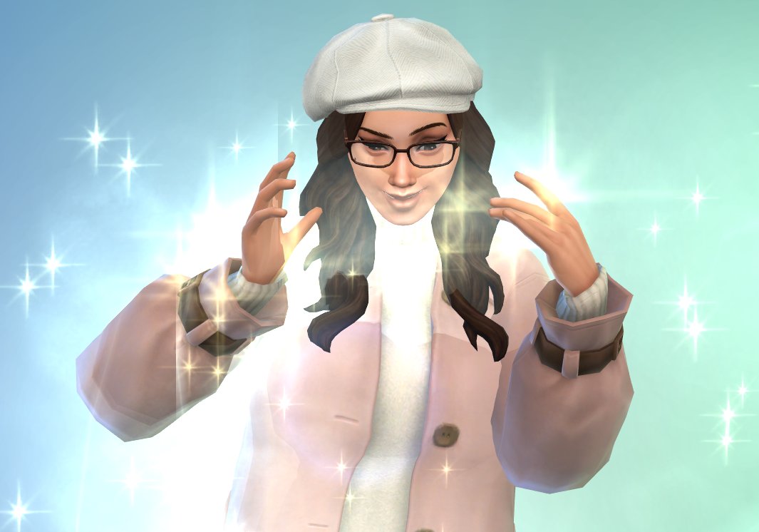 beaky_plays's tweet photo. This is my #simself Beaky. She's a spellcaster! But she's likely going to get herself into trouble soon..
#ShowUsYourSims #TheSims4 #sims https://t.co/NGa6B17LDs