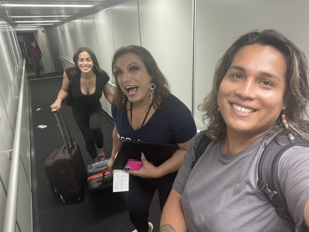 CITGny's tweet photo. Very excited 🏳️⚧️🫶🏽🏳️⚧️ estamos rumbo a la #IslaDelEncanto al #1er #TransGoofyGames nuestro #Staff estará representado @citgny en un emocionante proceso, para intercambiar #Experiencias y fortalece alianzas #TransPower #AmorConAmorSePaga #LoveIsPaidBackWithLove https://t.co/E4ldXC98Dn
