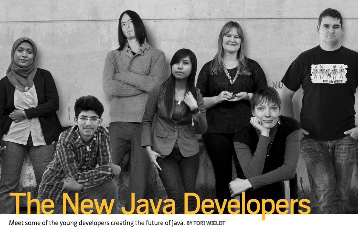 ktosopl's tweet image. Fun fact, that's a shot from the 2012 (!), Java Magazine 😅
Man, that was a while ago... 😅
#javamagazine