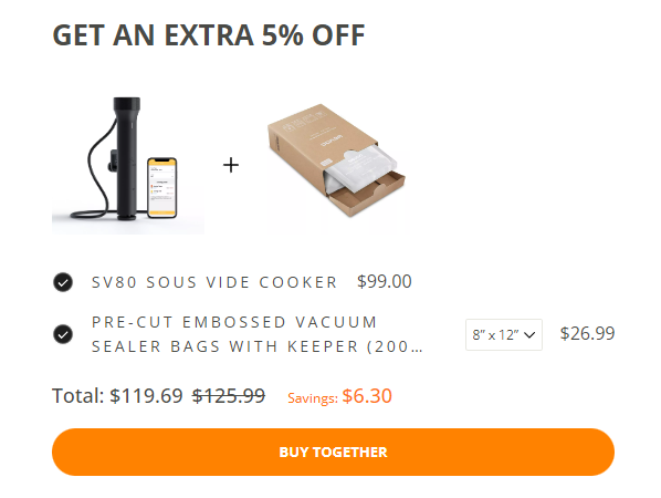 WevacTech's tweet photo. 🌟SPECIAL OFFER🌟
Buy Wevac Machine & Bag together and get an extra discount!
https://t.co/0U8ZEdEn71
#Wevac #vacuumsealer #sousvide #foodpreservation #moneysaver #vacuummachine https://t.co/U7evDdaprw