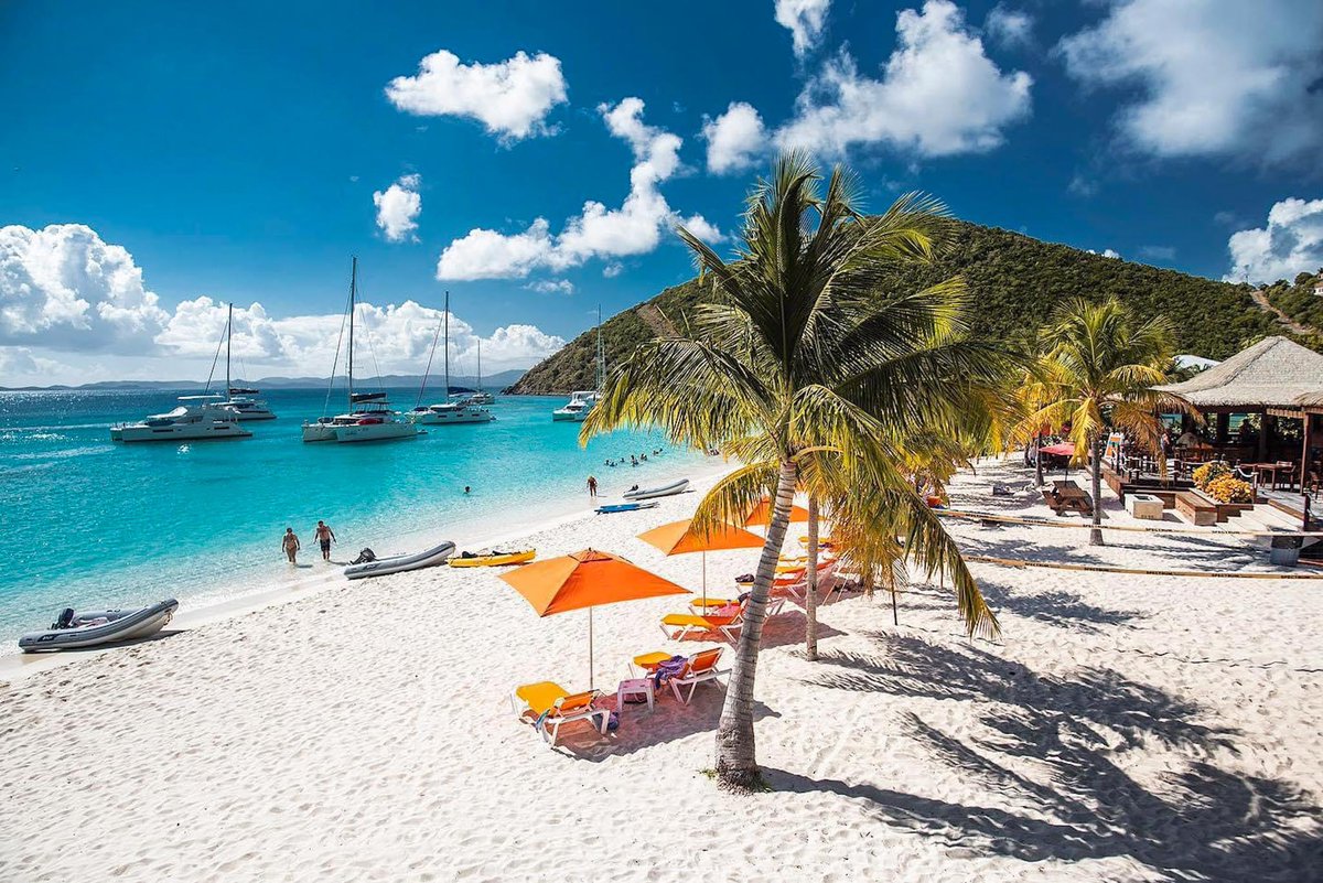 View from The Hideout in White Bay #jostvandyke #bvi #caribbean #travel