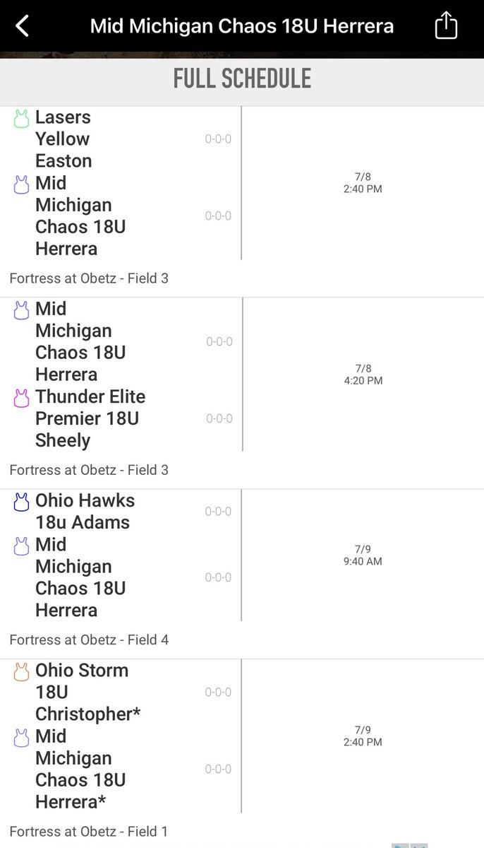 Mid Michigan Chaos 16u Herrera (@chaos_16u) on Twitter photo Tomorrow we will be back in action after back to back top 10 finishes <a href="/StingraysOhio/">Ohio Stingrays Softball 🥎</a> Showcase!! <a href="/AC_softball/">Adrian College NCAA Softball</a> <a href="/Albion_Softball/">Albion Softball</a> <a href="/AQSoftball/">Aquinas Softball</a> <a href="/CCSJSOFTBALL/">Coach Lopez</a> <a href="/LourdesSoftball/">Lourdes Softball</a> @RochesterU_SB <a href="/McLennan_SB/">McLennan Softball</a> <a href="/BCLionsSoftball/">Bryan College Softball</a> <a href="/SAUCougarsSB/">Spring Arbor Softball</a> <a href="/ShawneeStateSB/">Shawnee State SB</a> Tomorrow we will be back in action after back to back top 10 finishes <a href="/StingraysOhio/">Ohio Stingrays Softball 🥎</a> Showcase!! <a href="/AC_softball/">Adrian College NCAA Softball</a> <a href="/Albion_Softball/">Albion Softball</a> <a href="/AQSoftball/">Aquinas Softball</a> <a href="/CCSJSOFTBALL/">Coach Lopez</a> <a href="/LourdesSoftball/">Lourdes Softball</a> @RochesterU_SB <a href="/McLennan_SB/">McLennan Softball</a> <a href="/BCLionsSoftball/">Bryan College Softball</a> <a href="/SAUCougarsSB/">Spring Arbor Softball</a> <a href="/ShawneeStateSB/">Shawnee State SB</a>