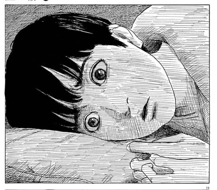 押見修造 の『血の轍』さいしょ画風が鶴田 謙二みたいなのに
どんどん伊藤 潤二そっくりになっていってこれは絶対意図的だしこの描き分けはすごいと思った 