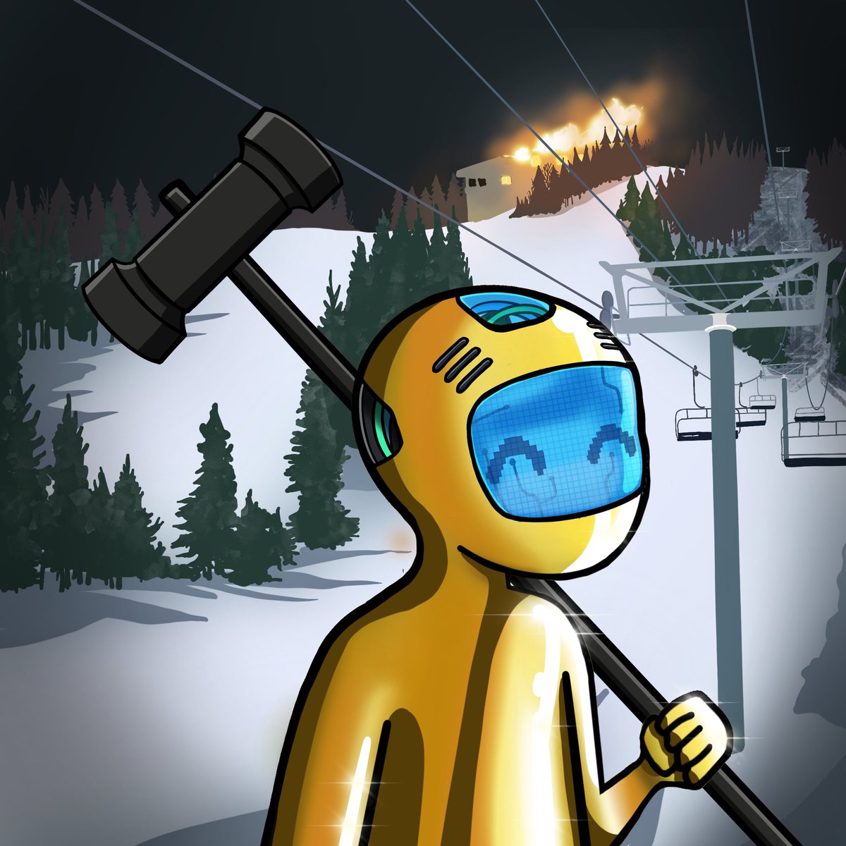 been wanting to buy a <a href="/GhostfaceNFT/">GHOSTFACEKILLA</a> for a long ass time... finally found one I had to pull the trigger on 🪙👻newest addition to <a href="/BMO_GF/">BMO_Ghostface</a>, do ghosts follow ghosts?