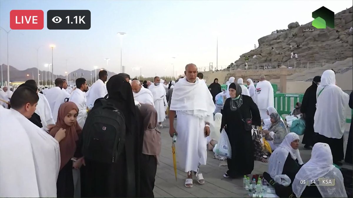 LiveHaramain's tweet photo. #Arafatday #Hajj2022 https://t.co/MaQpOMi1Q0