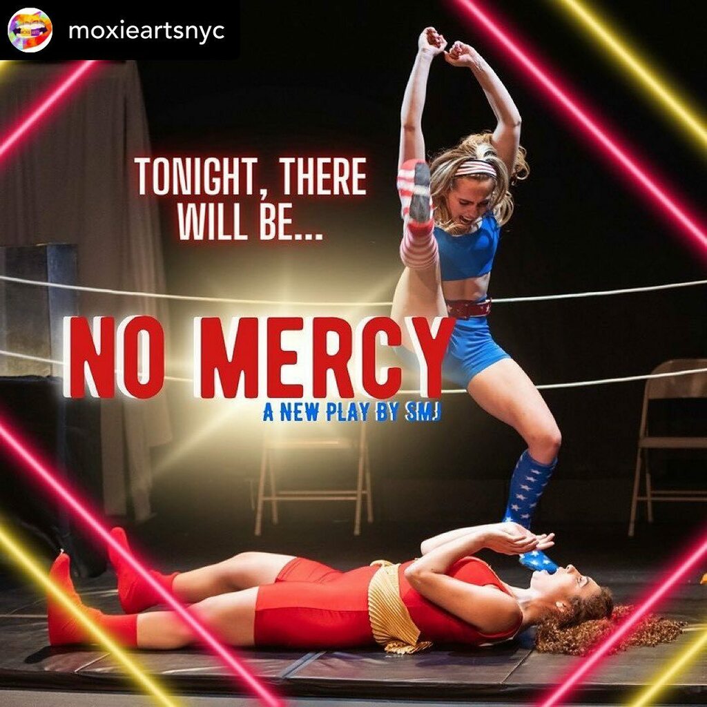 LizMStewart's tweet photo. https://t.co/dubeNteQqk Happy opening to No Mercy! • Posted @withregram • @moxieartsnyc 'HIT HER WITH THE CHAIR!'
Come scream, cringe, cheer, and applaud with us as we open SMJ's new play, 'NO MERCY' tonight at The DR2 Theatre in Union Square! Ticket link is in our bio - jo… https://t.co/gZog73AaRQ