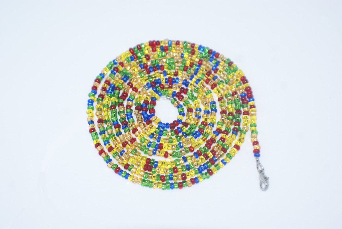 RedbellJeweller's tweet photo. Excited to share the latest addition to my #etsy shop: Wonderous Woman Waist Beads | Blue, Gold, Green, Red, Yellow Waist Beads #bead #women #bellychain #summeraccessory #summerbodyjewelry https://t.co/nH9cDxqpLT https://t.co/DSNsLQMccG