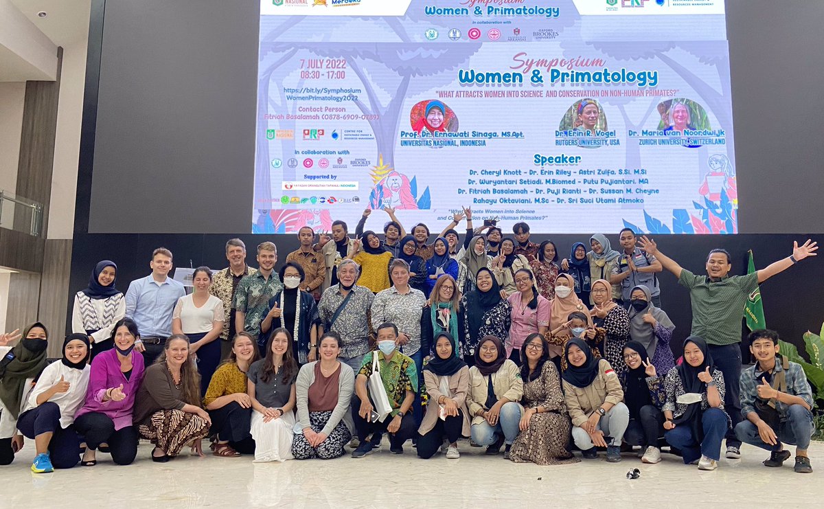 Didik Orangutan 🦧 (@dprasetyo_78) on Twitter photo THANK YOU to the committee, collaborators, and donor. THANK YOU to all great speakers <a href="/vogel_erin/">Dr. Erin Vogel 🦧🌿</a> <a href="/CherylDKnott/">Cheryl Knott</a> <a href="/ethnoprimate/">Dr. Erin P. Riley</a> @DrSusanCheyne <a href="/rahayuoktaviani/">Rahayu Oktaviani</a> @rianti83 Tari <a href="/eijkman_inst/">PRBM Eijkman</a> Fitri Astri
You are inspiring us!
#WomenInScience
#WomenInPrimatology
#primataindonesia THANK YOU to the committee, collaborators, and donor. THANK YOU to all great speakers <a href="/vogel_erin/">Dr. Erin Vogel 🦧🌿</a> <a href="/CherylDKnott/">Cheryl Knott</a> <a href="/ethnoprimate/">Dr. Erin P. Riley</a> @DrSusanCheyne <a href="/rahayuoktaviani/">Rahayu Oktaviani</a> @rianti83 Tari <a href="/eijkman_inst/">PRBM Eijkman</a> Fitri Astri
You are inspiring us!
#WomenInScience
#WomenInPrimatology
#primataindonesia