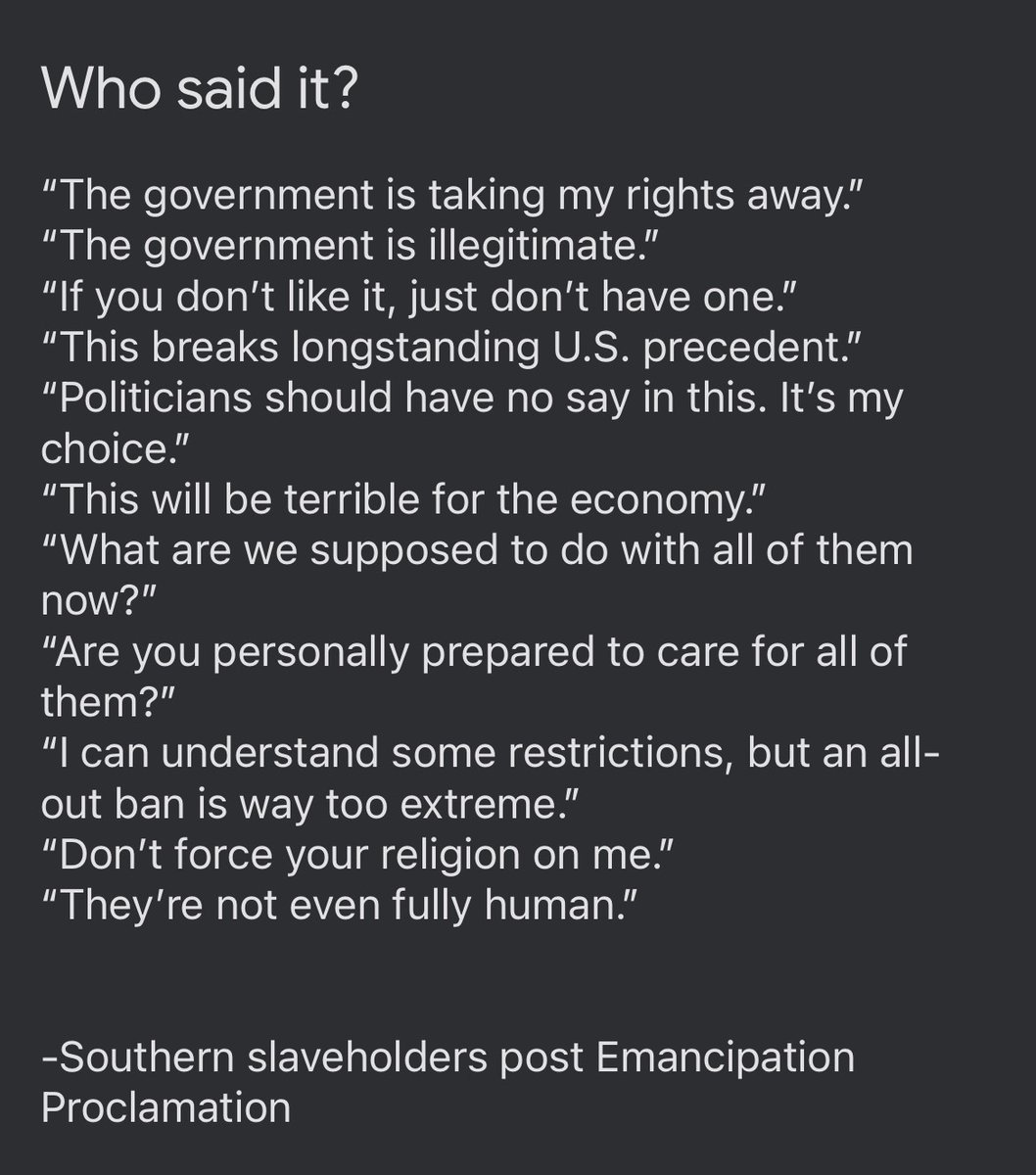 Where have we seen this language before?