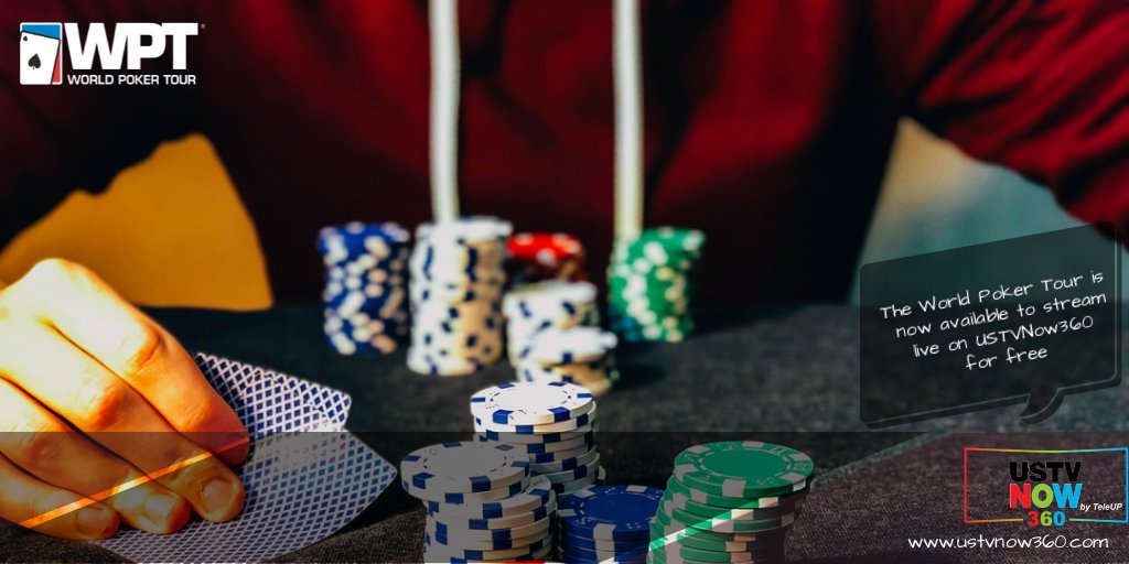 ustvnow360's tweet photo. "The World Poker Tour is now available to stream live on USTVNow360 for free. 
Catch all the action from the comfort of your home. #WPT #ustvnow360 #Free_Streaming #Free_Live_TV #Free_Live_Stream #ThorLoveAndThunder #TheBoysFinale #TheBoysTV #Paolo https://t.co/MxJ6L9npr6