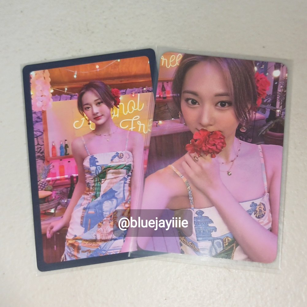 bluejayiiie's tweet photo. wts / lfb / ph
tzuyu tol pcs

-own pull
-10/10 condition
-price: 150 (set) + sf 
*120 payo

loc: manila
mop: gcash
mod: ggx, sco, sdd

dm for more inquiries!

🏷 twice tw taste of love tol tzuyu pc

#chelsells https://t.co/4EadgVcsED