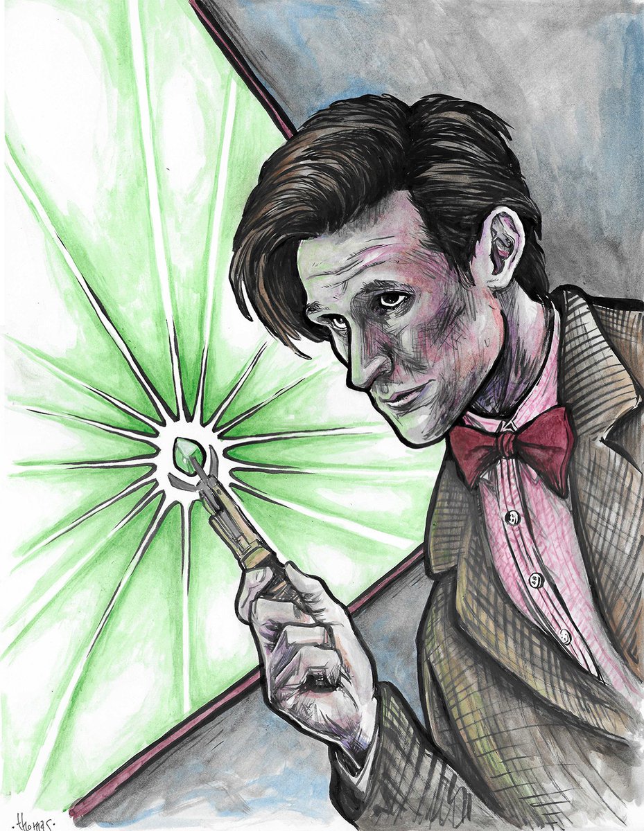 chadthomasart's tweet photo. Doctor Who art 🎨 Available on website: https://t.co/5LLDe0sHrq
Don't miss out on sale!

#DoctorWho #11thdoctor #eleventhdoctor #mattsmith #scifi #scifiart #doctorwhoart #mixedmedia #art #originalart https://t.co/05OdP7fiYE