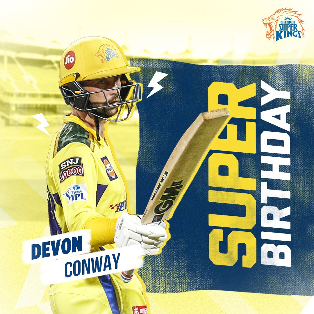 Conway ⏭ to the good part! Super Birthday to you Devon! Sending you all the 💛 on your first birthday as a 🦁!🥳

#SuperBirthday #WhistlePodu #Yellove 🦁💛