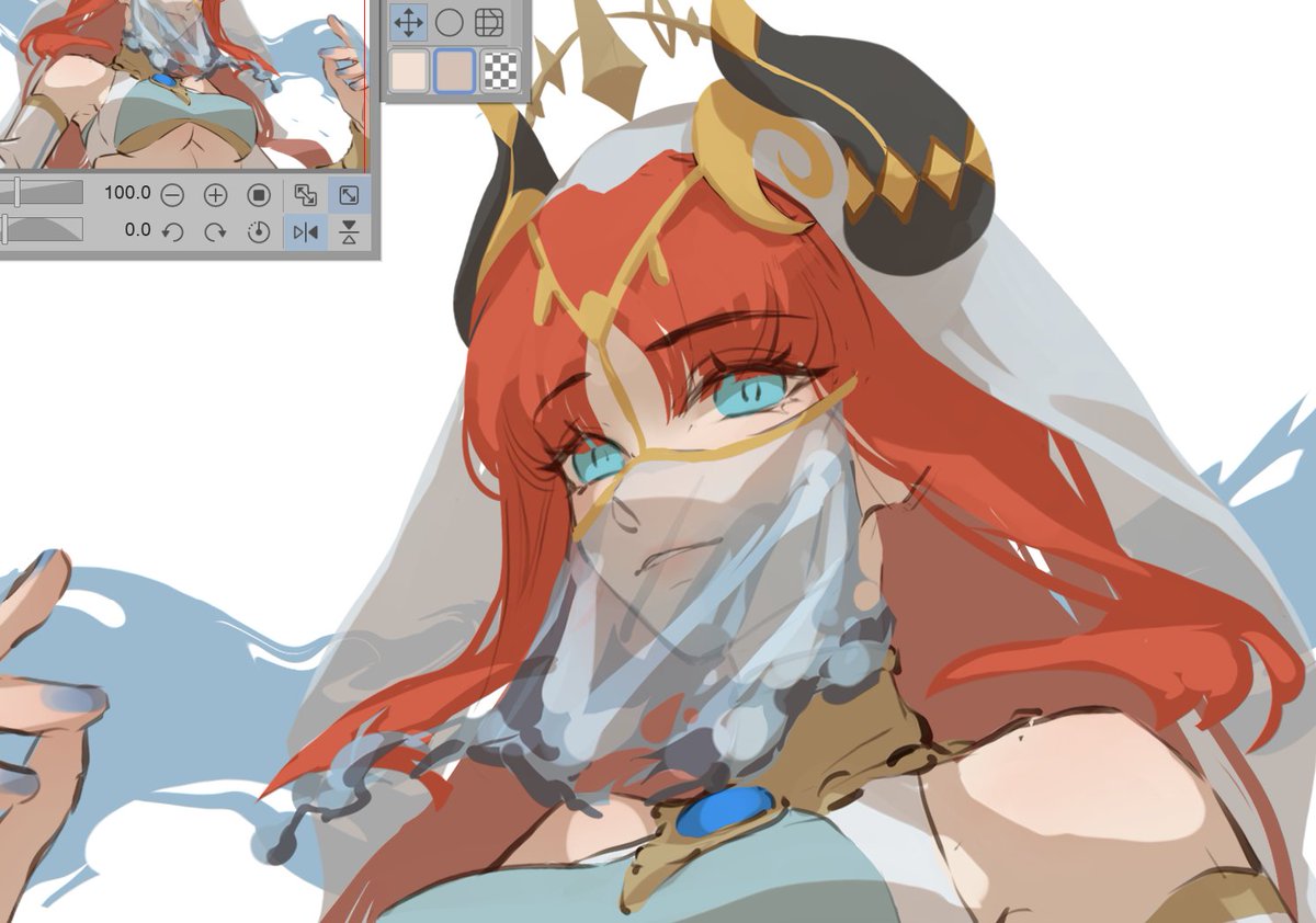 ネル(原神) 「」|huyen・comms: april waitlist fullのイラスト