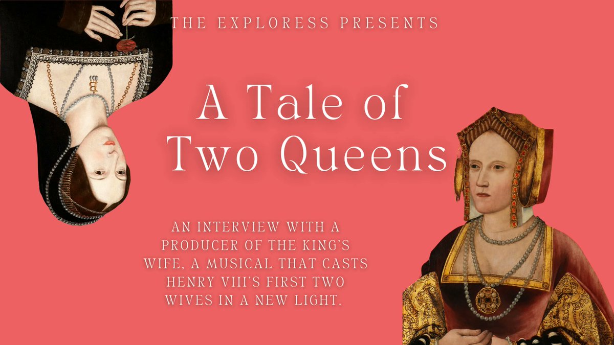 New episode alert! I'm excited to share a conversation I had with Jennifer Kranz, producer of @TheKingsWifeMu1 a musical that reimagines the relationship between two of Tudor England's most infamous queens. Check it out wherever you listen to your podcasts.
