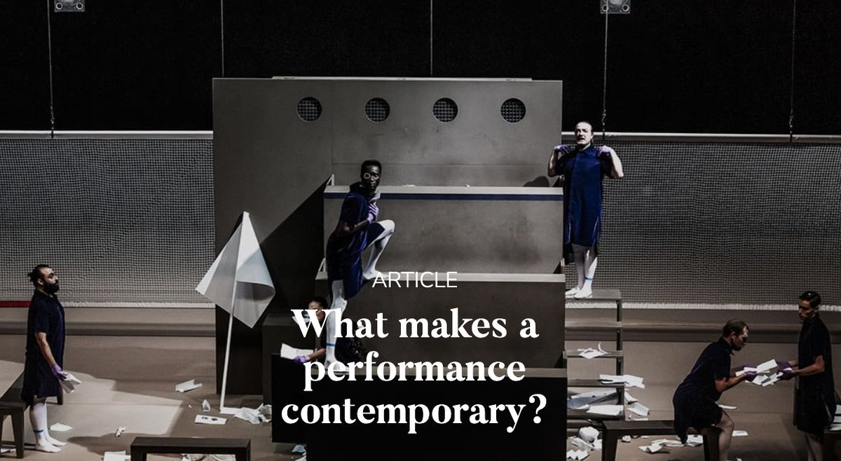 springbackmag's tweet image. #NewonSpringback  Yasen Vasilev dives into three works at Kunstenfestivaldesarts  in Brussels that articulate complexities of the world today. What makes a performance contemporary?

@kfdaBrussels
springbackmagazine.com/read/performan…