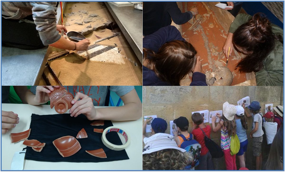 fuori_dalgruppo's tweet photo. Envie de vacances archéologiques ? Ne manquez pas les ateliers d'initiation à l'archéologie de #Caparchéo ! Au programme pour les 7-12 ans :
11.07> Alors, on fouille ? ⚒
12.07> Tournez autour du pot... la céramologie au labo !
13.07> Secret de tombes ⚰️
👉https://t.co/H6Eu088WE1 https://t.co/4zc6QvtnqT