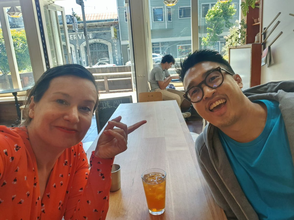 Hahaha fab to see you @paricha_duang to hear about inspiring #futures work in #thailand. & chat about challenges/joys of working in transformation & social justice

@soifutures @nextgenforesight #NGFP2021