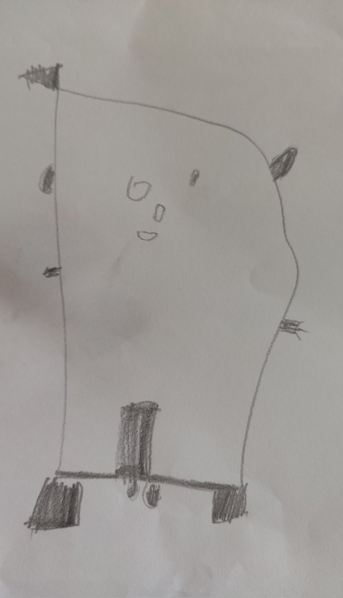 MrsGranero's tweet photo. @vashti_hardy
On a long drive last week my 4yr old decided to listen to Raven Riddle with me instead of watching Frozen. Everything is now about adventures of the walking house - roleplay, drawings, pictures/paintings! She wants to hear all of your stories https://t.co/GqkNiluzBO