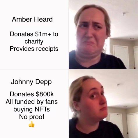 SpeakUpForAmber's tweet photo. Johnny fans be like: https://t.co/KaFEY0jnHw