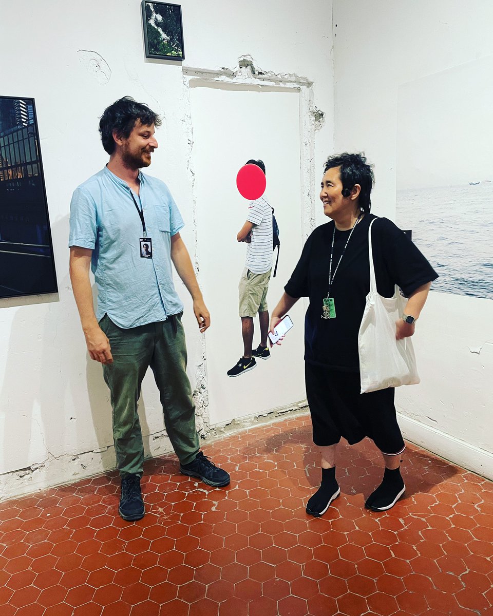 2018年Photobook Masterclassにも参加していた<a href="/fotografante/">pierfrancesco celada</a> . 特別にギャラリーツアーをしてくれました！