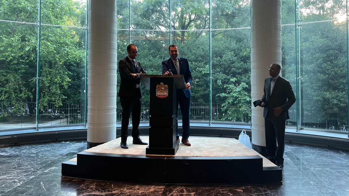 It is with great honor to announce we officially opened  #ICSB2022’s Academic Congress at <a href="/UAEEmbassyUS/">UAE Embassy US</a>.

Our attendees give perspective to inclusivity, cooperation, and entrepreneurship. Together we make space for an Entrepreneurial Revolution that will disrupt society forward.