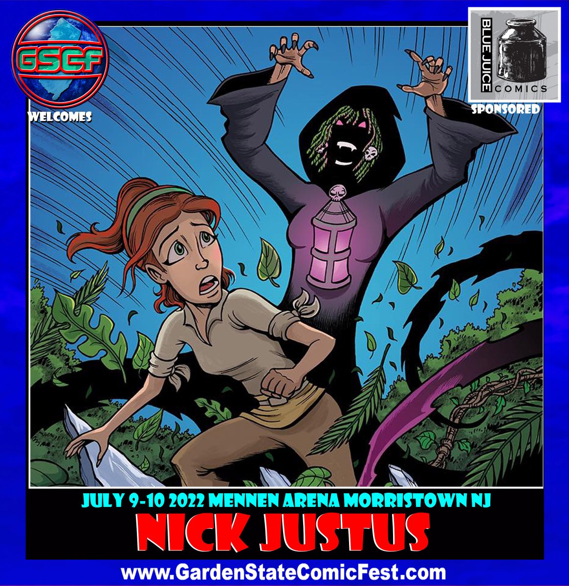 GS_ComicFest's tweet photo. Late night @BlueJuiceComics Special don't forget to check out their booth this #weekend with @Tesdtown @nickjustusart #justingrey at #GSCFMT22 #comics #comiccon #Comics #tellemstevedave #TESD #comiccon #annebonnie #billythekit https://t.co/wKx9jDVBoG