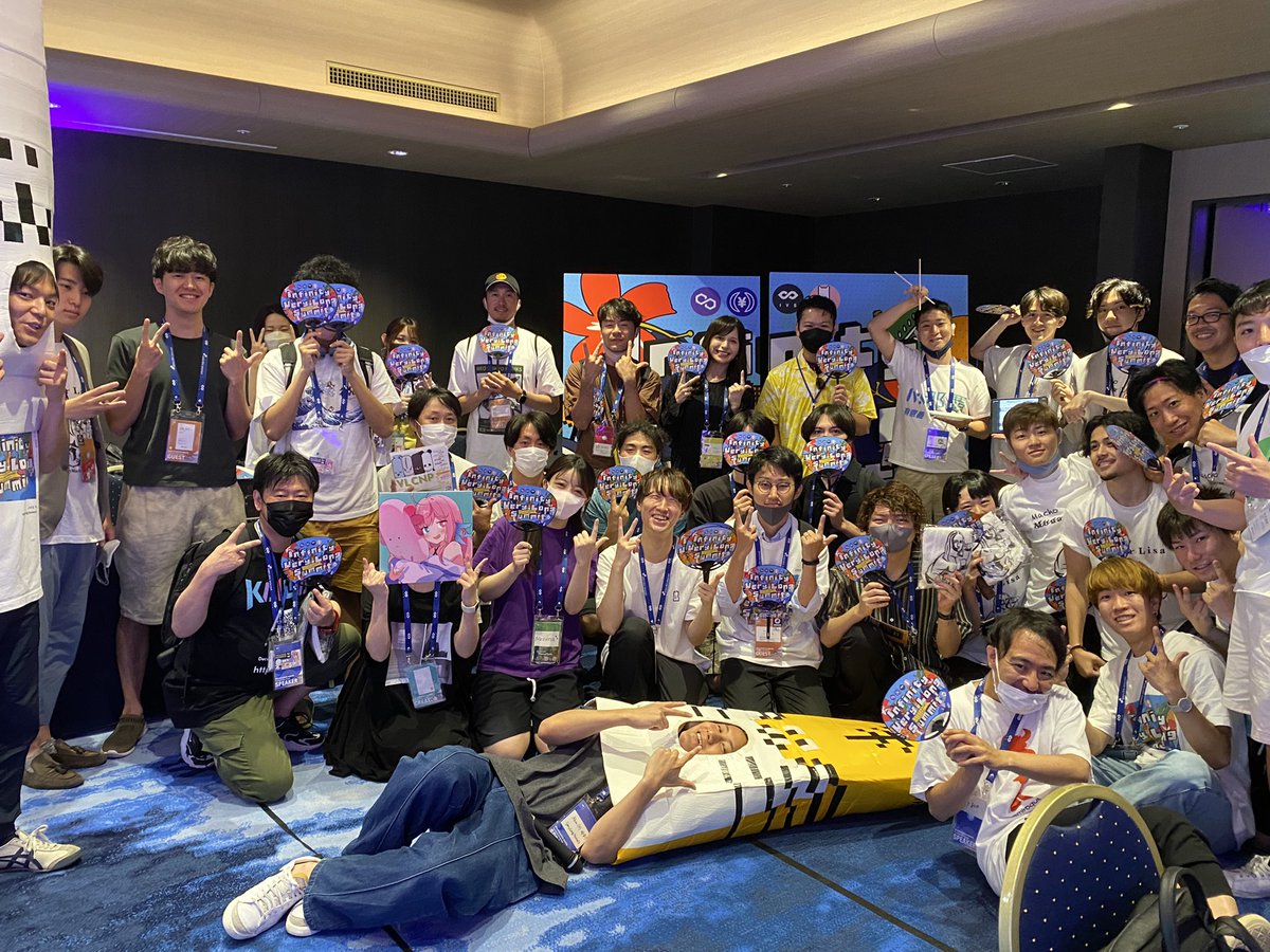 VLA_JAPAN's tweet photo. 【IVS Crypto で #IVLS を開催!】
polygonさんとJPYCさんのおかげで、大盛況のセッションになりました🚀
来て頂いたクリエイターさん、スタッフさん、参加者の皆様、ありがとうございました! https://t.co/Eyi3WLvwzg