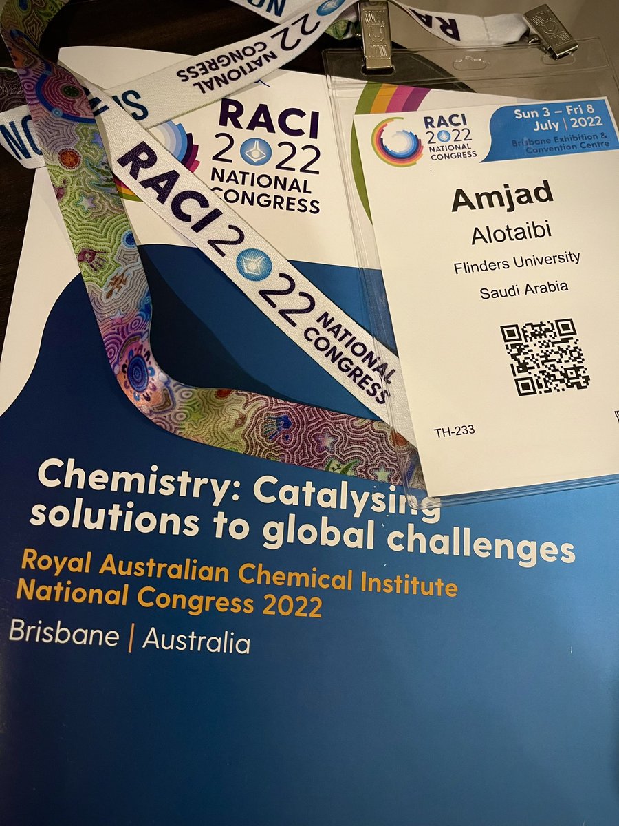 AmjadAlotaibi01's tweet photo. Four very busy days at #RACI2022  #ozchem So much to see! #CarbonHorizons #MaterialsChemistry #PhysicalChemistry 
I have enjoyed popping in and out of these sessions and seeing great posters https://t.co/qLyK0ai5MS