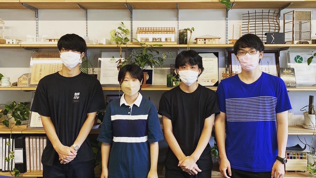 aae_eal's tweet photo. 第7期生（中島、沼口、山田、満丸）が所属しました。どうぞよろしくお願いいたします。 https://t.co/VRxvimRo7m
