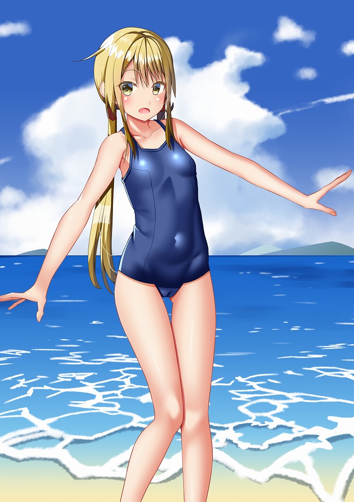 #艦これ
スク水皐月ちゃん!!!!! 
