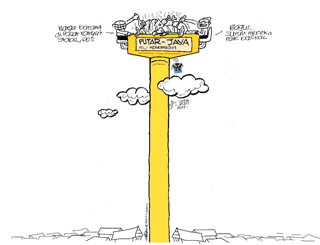 zunarkartunis's tweet photo. Sementara itu di PUTAR-JAYA el KAYANGAN!
#bosskur #bossku #bosku #boskur #hargabarang #barangnaik https://t.co/14HlJ2zTqQ