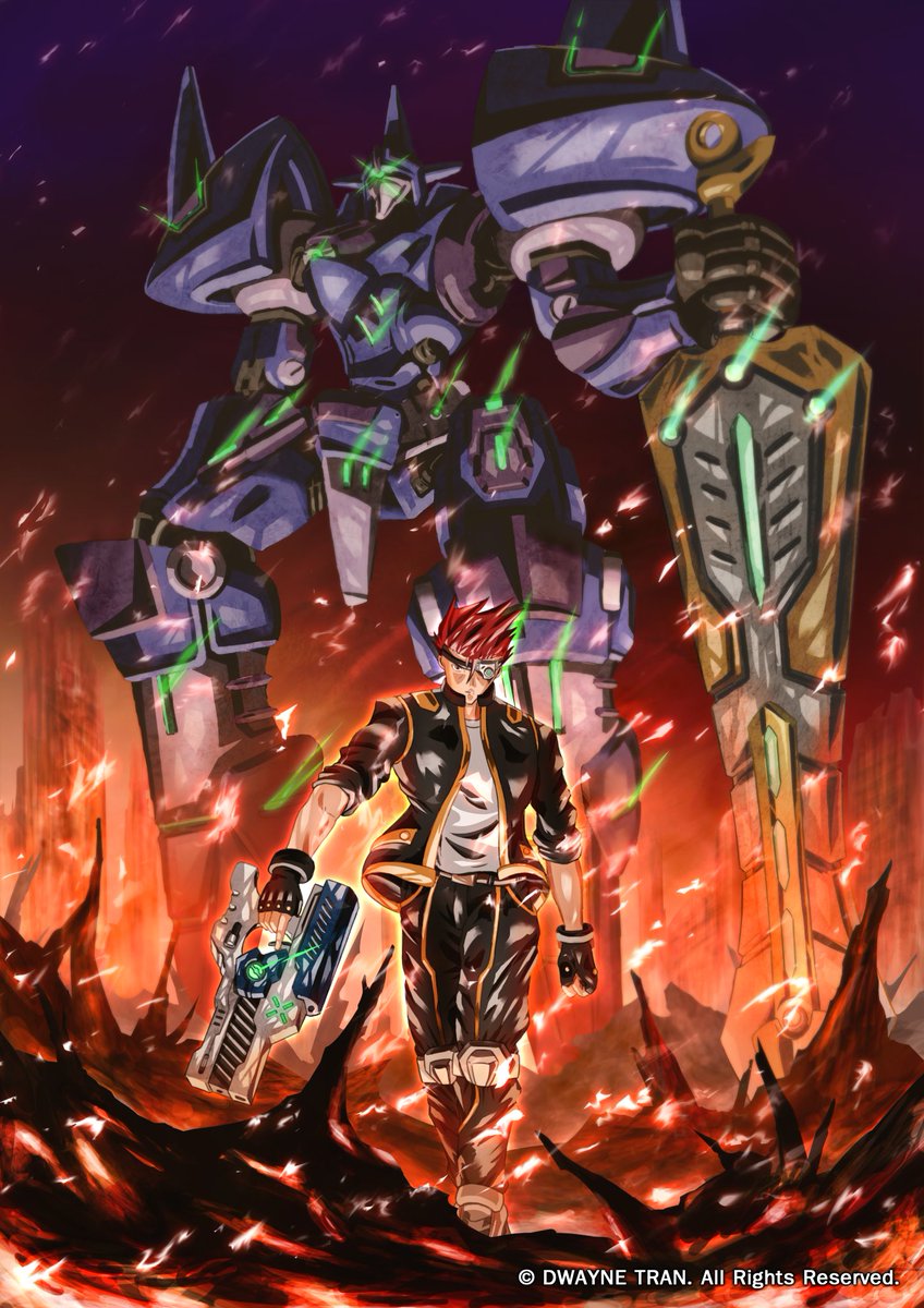 DwayneTran0's tweet photo. #Original #イラスト #illustration #scifi #Mecha #ロボット https://t.co/GF4gwevcFG