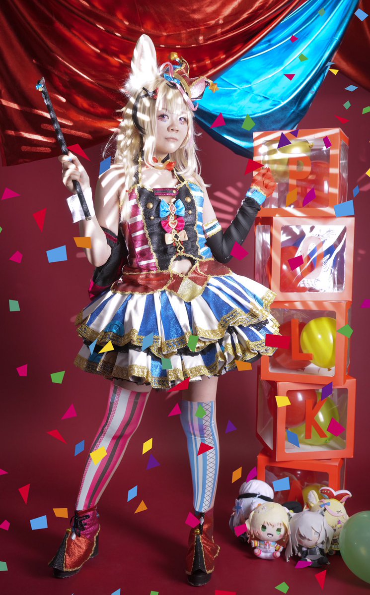 尾丸ポルカ コスプレ ホロライブ ウィッグ ドバイ選手権 レディース