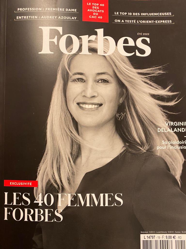 Cecmeg's tweet photo. Thank you so much @forbes_fr for featuring me in your "40 Women Leaders" edition. It is such an honor! https://t.co/hLDxx5ZBQr