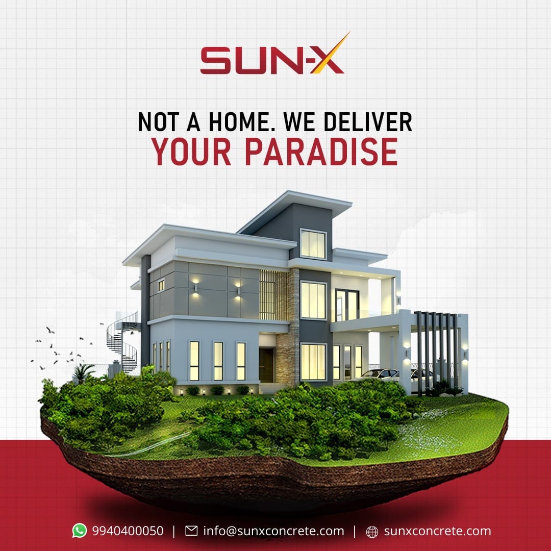 sunxconcrete's tweet photo. Team SunX is proudly raising and nurturing the dreams of owning a strong home for many families.

Reach us:
📱 9940400050
📩 info@sunxconcrete.com
🌐 https://t.co/SSFb3WccjX

#SunXGroup #DrivenByTrust #sunxconcrete #qualityconcrete #rmc #construction #readymix #concrete https://t.co/t8Yl7bnhFe