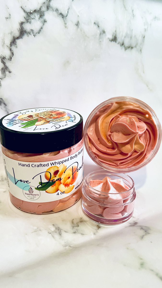 I have been in the lab for the past few days and i am so happy with the products i have made.  Love Dem Peaches Whipped Body Butter.  This body butter leaves you skin feeling soft and silky!!!  #whippedbodybutter #smallbusinessowners  #BlackOwnedBusiness #selfcare #selflove