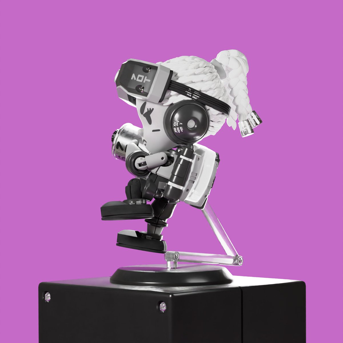 Hi, Players! Hana-chan here!🥊🌸 

Meet my candy bestie, Sarsi, the one who will be protecting you till the end from King Junji with her classy weapons!👊🛡✨ 

#Sidekast