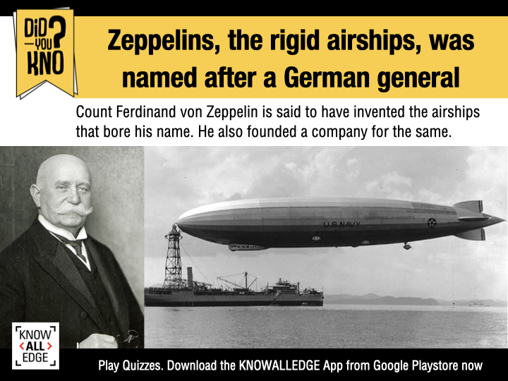 PQL_official's tweet photo. Count Ferdinand von Zeppelin was born on this day in 1838. He served as an official observer during the American Civil War. Although zeppelins have been out of fashion, his surname shall live on, thanks to the British rock group Led Zeppelin who derives from his airship. https://t.co/0JJW4gH0WR