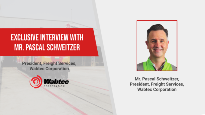 RailAnalysis's tweet photo. Exclusive Interview with Mr. Pascal Schweitzer, President, Freight Services, Wabtec Corporation
Read more...https://t.co/YDrBGFn3Cb
#interview #wabtec #railway #manufacturing #technology #locomotive #freight #rollingstock #railanalysis https://t.co/RWd123l0zY