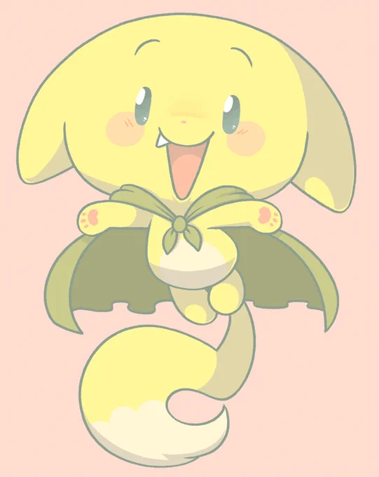 my kacheek!! (neopets art lol) 